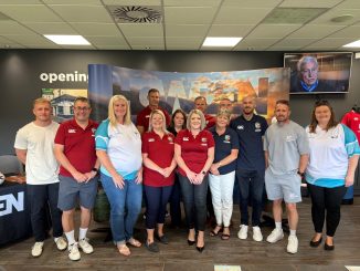 The Howden and Joseph's Smile team at the Swansea event